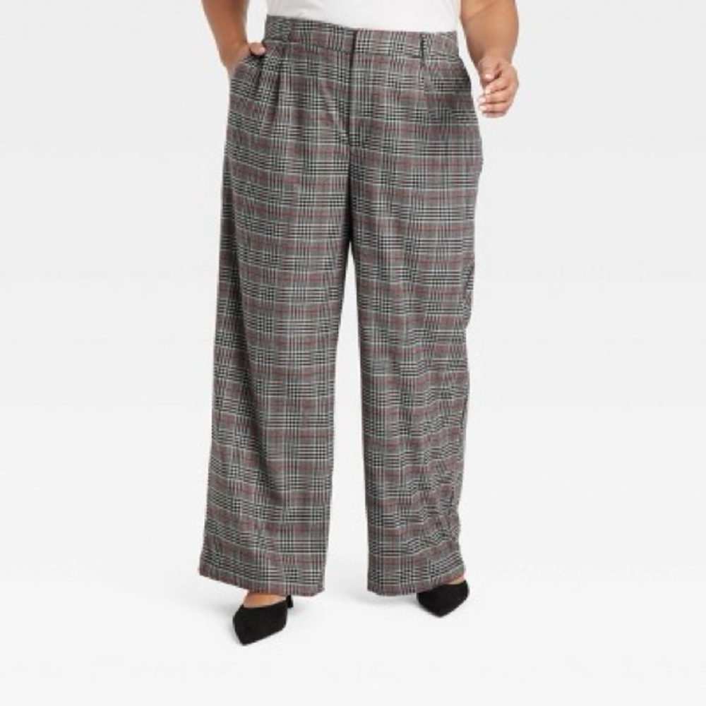 NEW Ava & Viv Wide-Leg Trousers
